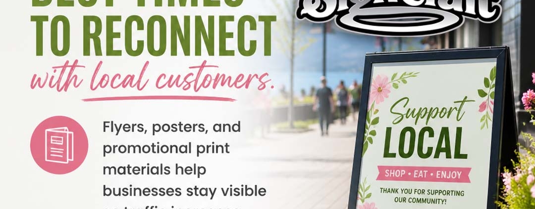 spring print shop kelowna promo signcraft