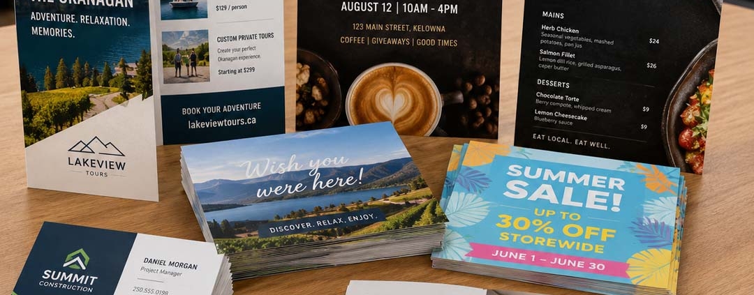 Choosing the Right Printed Marketing Materials for Different Business Goals