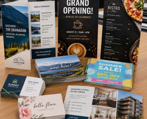 Choosing the Right Printed Marketing Materials for Different Business Goals